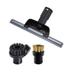 RULLZ Apto for Karcher SC2 SC3 SC4 SC5 CTK10 CTK20, raspador de Boquilla de Ventana, Cepillo Redondo for Limpiador de Vapor, Espejos, Limpieza de Hend características