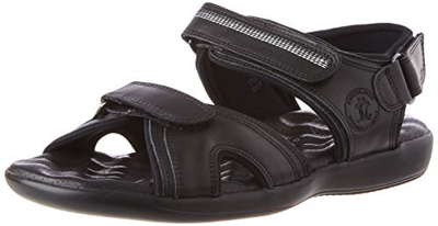 Panama Jack Contemporary, Sandalias Planas Hombre, Negro, 42 EU
