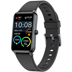 Reloj de Pulsera de Actividad física para Mujeres, Hombres, IP68, Resistente al Agua, con podómetro, frecuencia cardíaca, oxígeno en Sangre SPO2, Moni en oferta