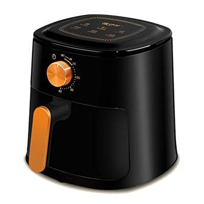 Mini Freidora De Aire 4L - Freidora De Aire De Cocina Saludable De 1100 W con Cesta para Freír Antiadherente, Freidora De Aire Caliente De 360 ​​° Fre