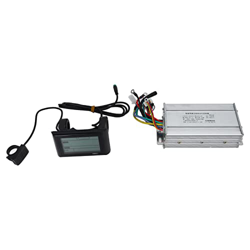 Juego de Controlador de Bicicleta Eléctrica, Buena Dureza, Fácil de Mantener Controlador de Bicicleta Eléctrica de 48 V 1500 W Y Medidor LCD Multifunc en oferta