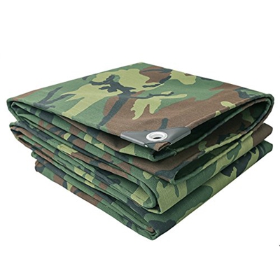 LQX Tela a Prueba de Lluvia Sombreada Camuflaje de Láminas Engrosado Al Aire Libre Lona Lona Lona Solar Protector Solar Lona Impermeable -No Olor/4 * 