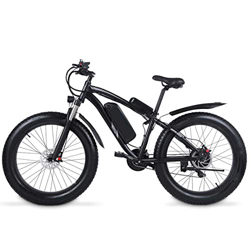 Bicicleta de Montaña Eléctrica for Adultos Plegable con Neumáticos Gruesos Motor Batería Extraíble 48 V y 17 Ah Shimano 7 Velocidades Montar en Sender precio