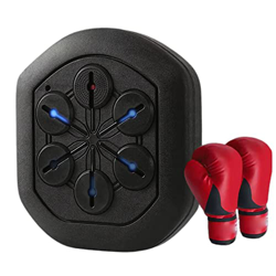 HUMNZR Blanco De Pared De PráCtica De Boxeo ElectróNico, Probador De Fuerza De Equipo De Boxeo, con MúSica, Equipo De Boxeo De CoordinacióN Y ReaccióN características