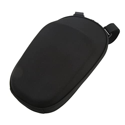 Aoutecen Bolsa de Almacenamiento Frontal para Scooter Eléctrico, Bolsa para Scooter Eléctrico EVa Hard Shell a Prueba de Humedad para Montar(Negro)