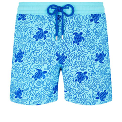 VILEBREQUIN Bañador con Estampado Turtles Splash para Hombre, Azul, XXL en oferta