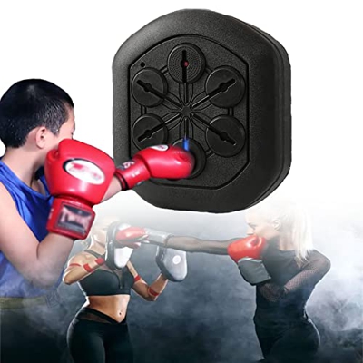 HNCXHX Mini máquina de Juego de salón recreativo con Anillo de perforación de Boxeo para niños con Objetivo de Pared electrónico montado en la Pared, 