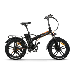 E-Bike Fold Black, Bicicleta eléctrica Plegable Unisex Adulto, Negro, Airbike características