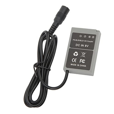 Adaptador de Alimentación de CA, Alimentación Continua AC100‑240V PS BLS1 de Larga Duración Salida de Batería Ficticia 8V 3A Protección de Circuito pa
