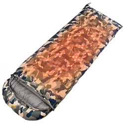 GIMOCOOL Sacos de Dormir para Adultos Clima Frío - Saco de Dormir para Acampar de Camuflaje | Equipo de Camping Ligero e Impermeable, Ideal para Acamp características