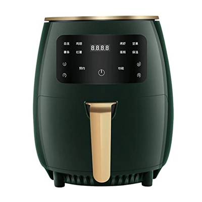 Freidora de Aire, freidoras eléctricas de Aire Caliente, Cocina sin Aceite con 8 presintonías, Cesta Desmontable Antiadherente, Cocina sin Aceite, Pan