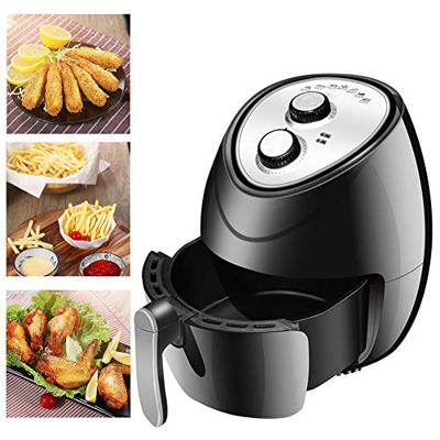 Freidora de Aire Tower con Sistema de circulación de Aire rápido, para una cocción Saludable Baja en Grasa con Control de Temperatura Ajustable y Temp