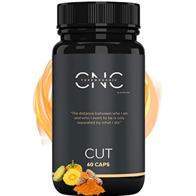 Quemagrasas CUT | Quemagrasas Potente para Adelgazar, Pastillas para Adelgazar Muy Rapido | L-Carnitina Carnipure, Garcinia, Bioperine, Curcuma, Te Ve