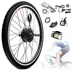 ELBLUS 20"24" 26"27.5" 28"700c Pulgadas Rueda Trasera 36v 48v con Pantalla LCD Kit De Conversión De Neumáticos Internos Y Externos Kit De Neumáticos D en oferta