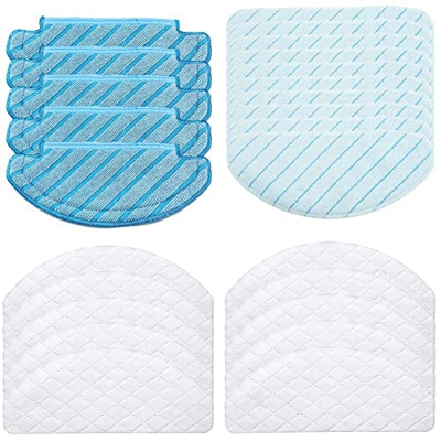 Uinfhyknd 25 piezas almohadillas de repuesto para trapeador T8 N8Pro T8 MAX robot aspirador