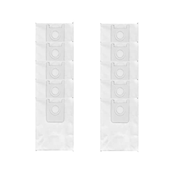 GANMEI 10 Piezas Adecuadas para EVA SDJ06RM Robot Aspirador Accesorios DiseñO a Prueba de Fugas Bolsa de Polvo No Tejida en oferta