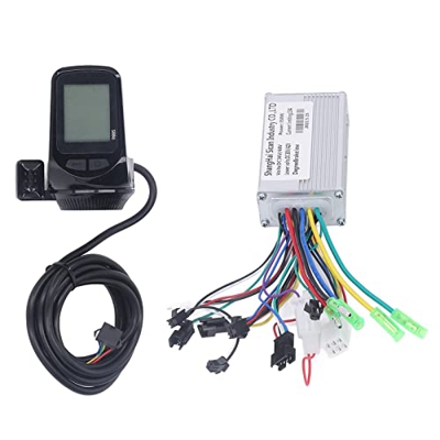 Uxsiya Kit de Panel de Controlador de Motor de Bicicleta, Buena Dureza Kit de Controlador sin Escobillas de Bicicleta Eléctrica Buena Disipación de Ca