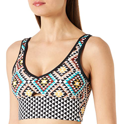 Hurley Mosaic Geo Long Line Top en oferta