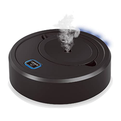 Phopurtall Robot y humidificador automático en un aspirador inalámbrico Smart Sweeper Aspirador,Negro precio