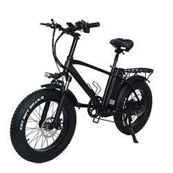 Bicicleta Eléctrica Montaña 26" Bicicletas Eléctricas para Adultos, Ebike con Motor Y Batería Extraíble Iones Litio 48V para Senderos La Selva Nieve B en oferta