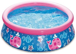 well2wellness® Quick-Up - Piscina para piscina (152 x 38 cm), color rosa características