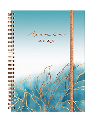 Finocam - Agenda 2023 Espiral You Semana Vista Horizontal Enero 2023 - Diciembre 2023 (12 meses) Cotton Español, SOBREMESA - E10-155x212 mm, 760042223