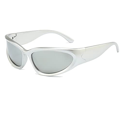Long Keeper Gafas de Sol Polarizadas - Gafas de Sol Deportivas para Hombre Mujer, Gafas Ciclismo Gafas Polarizadas Deportivas para Running MTB Al Aire
