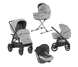 Sillas de paseo marca Inglesina. Modelo System Quattro Aptica Xt Cab Horizon Grey en oferta