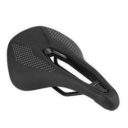 Asiento de bicicleta de montaña Asiento de bicicleta de acero de poliuretano de memoria blanda Asiento de bicicleta para hombres y mujeres Asiento de  características