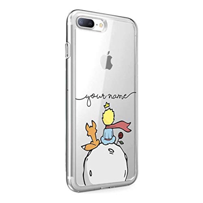 Suhctup Funda Compatible para iPhone SE 2020/iPhone 9, Transparente Dibujos Protección Carcasa Suave Silicona Gel TPU Bumper Ultra-Delgado Antigolpes