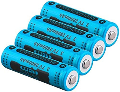 3.7v 2800mah 14500 Li Ion Oplaadbare Batterij, Gebruikt Voor Scheerapparaat Led Licht Powerbank Afstandsbediening Microfoons Radio Zaklamp 1 Stks,4 St