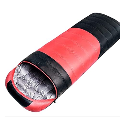 Saco De Dormir Al Aire Libre, Sacos De Dormir De Plumas De Ganso, Saco De Senderismo Ultraligero E Impermeable Adecuado para El Invierno Frío por Deba