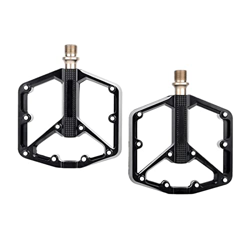 LOVIVER Pedales de Bicicleta, Pedales de Bicicleta Antideslizantes para Ciclismo con rodamientos sellados, Pedales BMX de Carretera de aleación de Alu en oferta
