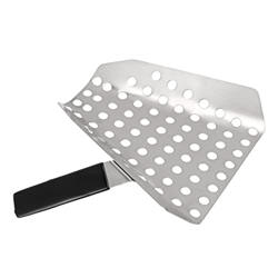 Riuulity Pala para Palomitas de Maíz, Pala para Patatas Fritas de Acero Inoxidable con Agujeros, un Accesorio Imprescindible para Tiendas, Cines, Picn en oferta