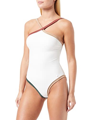 Women'secret Swimsuit Swimsuit Voyage Bikini para Mujer, Ecru, L