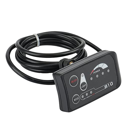 Lodokdre Conector de pantalla LED 810 para bicicleta eléctrica Ciclismo Medidor de velocidad Conectar Ebike faro y controlador LED, SM