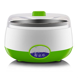 Máquina de yogurt fabricante, electrodomésticos automáticos fermentados con acero inoxidable, duradero Bricolaje Desayuno bebé, niños, uso doméstico,  características