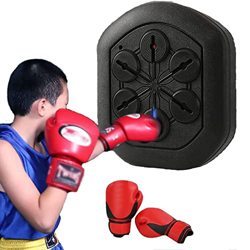 HENGMA Máquina De Boxeo, Máquina De Boxeo De Reacción De Reacción De Boxeo, Objetivo De Boxeo De Música, Probador De Resistencia del Equipo De Boxeo D características