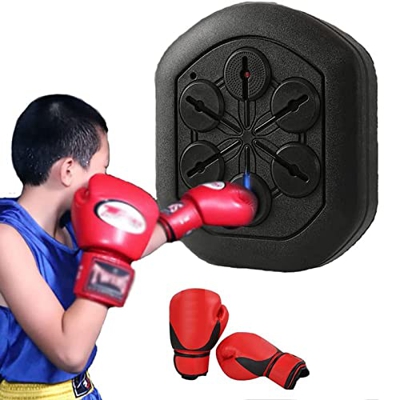 HENGMA Máquina De Boxeo, Máquina De Boxeo De Reacción De Reacción De Boxeo, Objetivo De Boxeo De Música, Probador De Resistencia del Equipo De Boxeo D