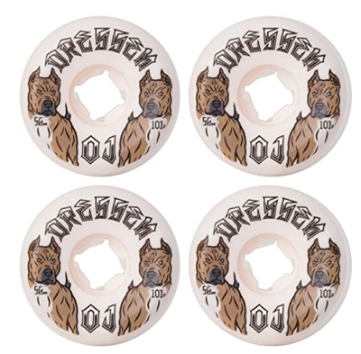 Oj ´s Skate Skateboard Wheels Ruedas 56MM DRESSEN Pit Elite Mini Combo 101A