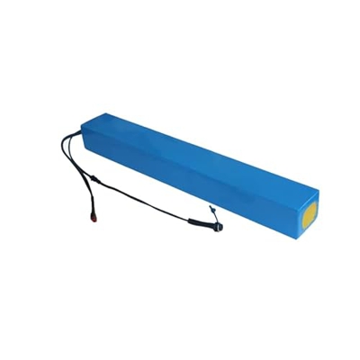 WILLQ Batería de Bicicleta eléctrica de 48V Paquete de batería de Iones de Litio de 12Ah Batería de Litio de Alta Potencia de 48V 12Ah con BMS y Estuc