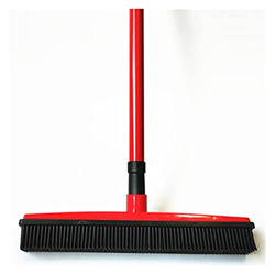 SOLSVN Robot de Barrido Caucho Multifuncional Telescópico Caucho Besom Limpiador Cepillo Piso de Hogar Polvo Mop y Sweeper Sweeper Robot Aspirador (Co en oferta