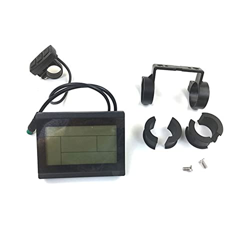 ZYWUOY Medidor de velocidad de bicicleta eléctrica, E-bike KT-LCD3 LCD medidor de pantalla para controladores de la serie KT 24/36/48V impermeable en oferta