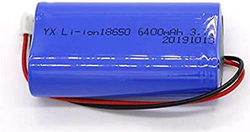 3.7v 4400mah 5200mah 6400mah 18650 Li-ionbatterij, Oplaadbaar Lithiumbatterijpakket Met Xh2.54-stekker 3.7v6400mah,3.7v6400mah precio
