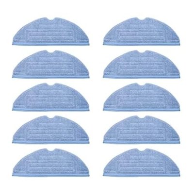 IMASHNA 10 Pcs Mop Cloth Pads Replacement/Ajuste para Xiaomi Roborock S7 T7S T7 Plus Piezas de la aspiradora (Color : Blue)