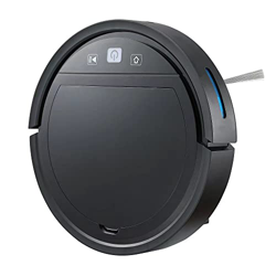 BAODAL Robot Vacuum, Actualización de 2500PA Vacuación robótica, aspiradora de Carga automática con Tiras límite, Modos de Limpieza múltiples silencio características