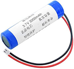 3.7v 3000mah 18650 Lithium Li-ionbatterijen, Oplaadbaar Met Xh 2.54mm 2-Pins Stekker Voor DIY Power Bank Noodverlichtingscamera precio