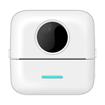 BELOF Impresora Mini Pegatina, Impresora Térmica Inalámbrica De Bolsillo Bluetooth, Impresora De Imagen Portátil De Notes, Compatible con Windows/Andr