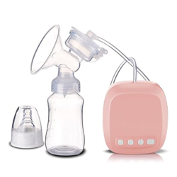 kidoo - Sacaleches - Extractor de Leche Eléctrico para una Extracción Suave y Rápida - Solo Funciona Enchufado - Anti-Reflujo - Incluye Biberón | Port en oferta