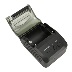 CHICIRIS Mini Impresora Térmica, bajo Nivel de Ruido, Suspensión Automática, Impresora de Recibos Portátil, Ahorro de Energía para la Oficina (Enchufe características